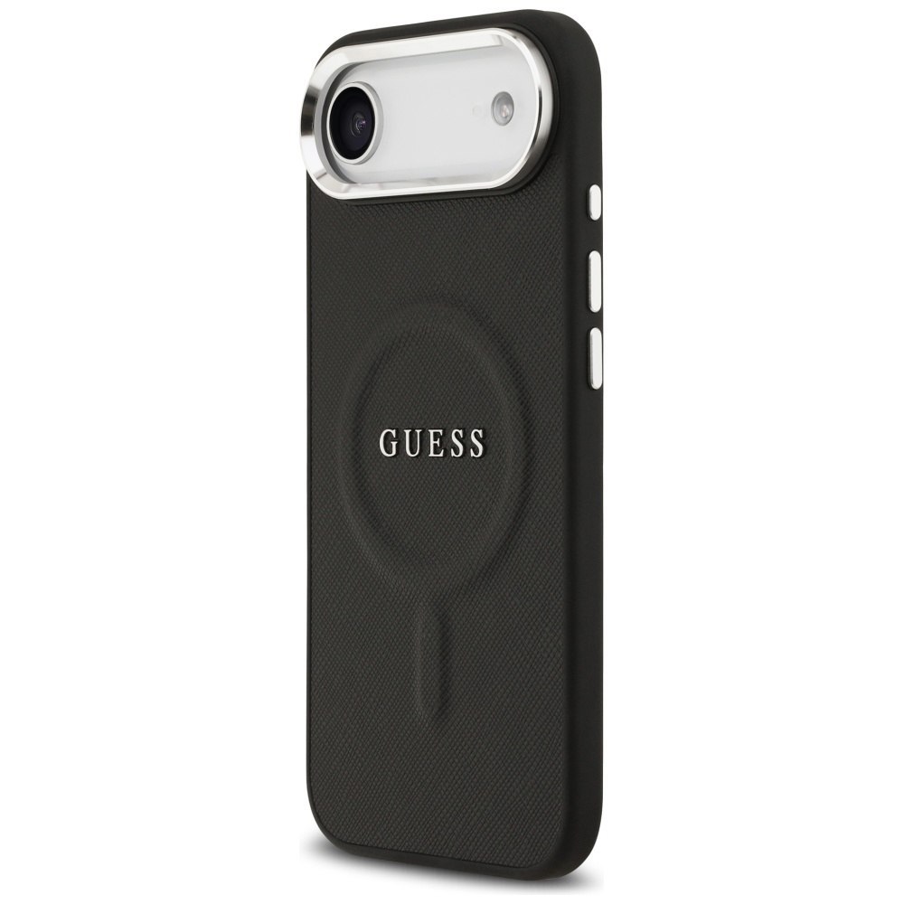 Etui Guess Classic Logo MagSafe do iPhone Air czarny